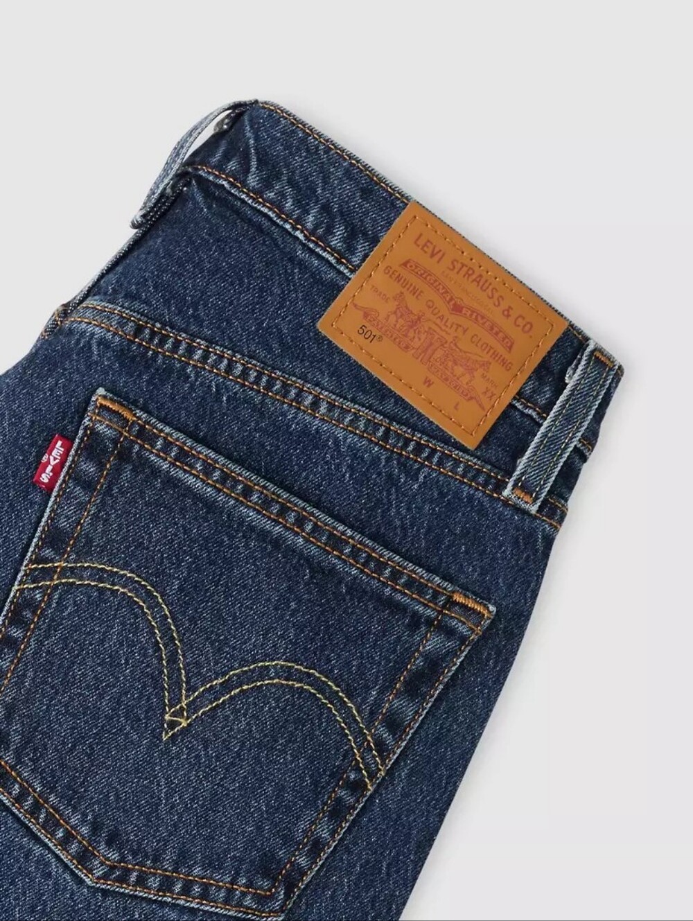 Levi's 501® Original Fit Women's Jeans 27W 30L In Same Intent (Dark Wash)